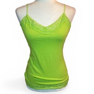 Charlotte Russe Neon Green Cami